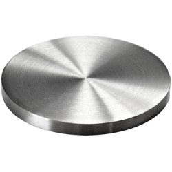 Ukončenie ø 100 x 6 mm, brúsená nerez AISI 304 Ukončenie ø 100 x 6 mm, brúsená nerez AISI 304